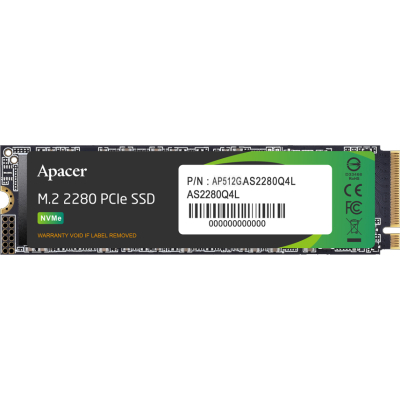 Накопичувач SSD M.2 2280 512GB Apacer (AP512GAS2280Q4L-1)