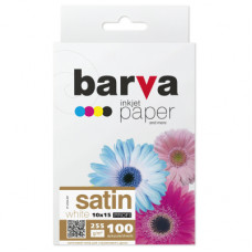 Фотопапір Barva 10x15, 255 g/m2, PROFI, 100арк, satin (V255-267)