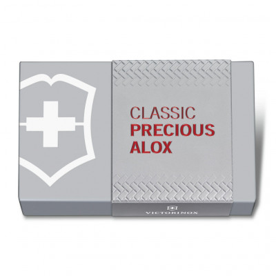 Ніж Victorinox Classic SD Precious Alox Iconic Red (0.6221.401G)