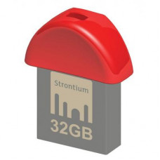 USB флеш накопичувач Strontium Flash 32GB NANO Red USB 3.0 (SR32GRDNANOZ)