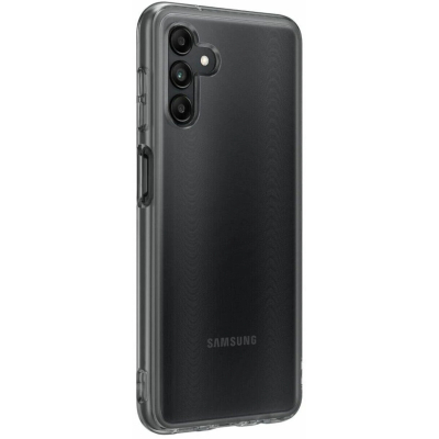 Чохол до мобільного телефона Samsung Samsung A04s Soft Clear Cover Black (EF-QA047TBEGRU)