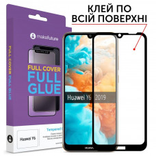 Скло захисне MakeFuture Huawei Y6 2019 Full Cover Full Glue (MGF-HUY619)
