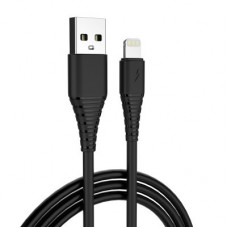 Дата кабель USB 2.0 AM to Lightning 1.0m black ColorWay (CW-CBUL024-BK)