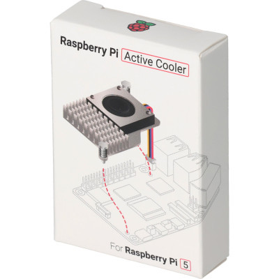 Радіатор охолодження Raspberry Pi with fan for Raspberry Pi 5 (SC1148/OFI118)