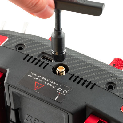 Пульт управління для дрона RadioMaster Boxer MAX ELRS AG01 RED (HP0157.0056-M2-RED)