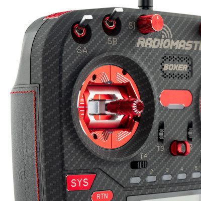 Пульт управління для дрона RadioMaster Boxer MAX ELRS AG01 RED (HP0157.0056-M2-RED)