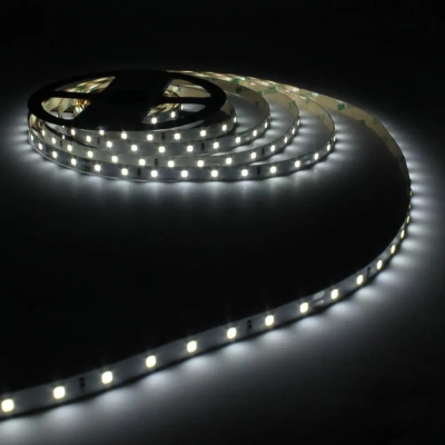 Світлодіодна стрічка LED-STIL 6000K 6 Вт/м 2835 64 діода IP33 24 Вольта 1000 lm холодне світло (DFP2835-64A6-IP33-24V)