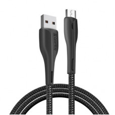Дата кабель USB 2.0 AM to Micro 5P 1.0m led black ColorWay (CW-CBUM034-BK)