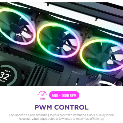 Кулер до корпусу NZXT F120RGB Duo - 120mm Dual- (RF-D12SF-B1)