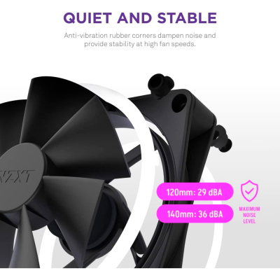 Кулер до корпусу NZXT F120RGB Duo - 120mm Dual- (RF-D12SF-B1)