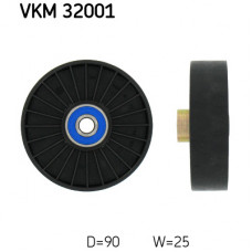 Ролик натягувача ременя SKF VKM 32001