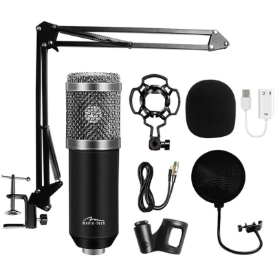 Мікрофон Media-Tech Професійний набір XLR USB (MT397S)