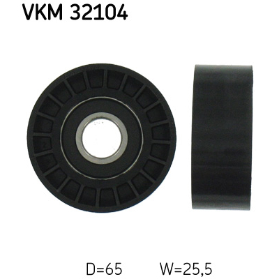 Ролик натягувача ременя SKF VKM 32104