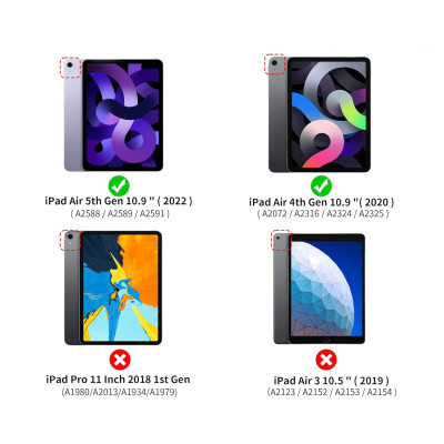 Чохол до планшета BeCover Soft Edge Apple iPad Air (4/5) 2020/2022 10.9