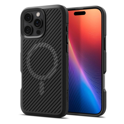 Чохол до мобільного телефона Spigen iPhone 16 Pro Max Core Armor MagFit Matte Black (ACS08024)