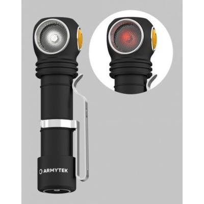 Ліхтар Armytek Wizard C2 WR Marnet USB Red/Warm (F06901W)