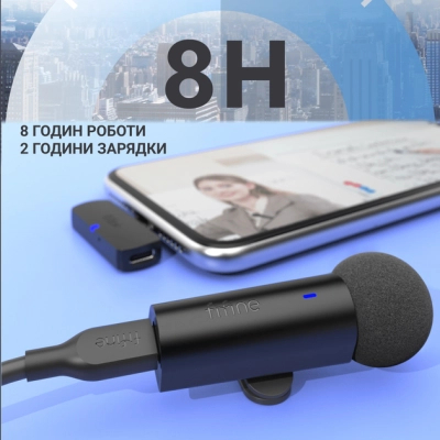 Мікрофон Fifine M6 Wireless Black (M6)