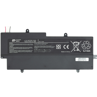 Акумулятор до ноутбука TOSHIBA Portege Z830 Ultrabook (PA5013U-1BRS) 14.8V 2900mAh PowerPlant (NB510276)