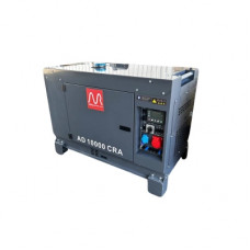 Генератор Metier AD10000CRA дизель, 1/3ф, 3ф-8,0kW, 1ф-7,2kW бак-25л, ел.старт (AD10000CRA)