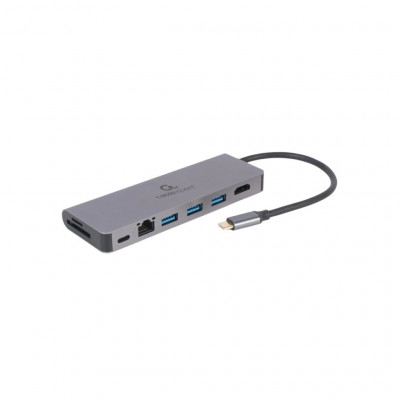 Концентратор Cablexpert USB-C 5-in-1 (A-CM-COMBO5-05)
