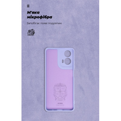 Чохол до мобільного телефона Armorstandart ICON Case Motorola G24 Camera cover Lavender (ARM74303)