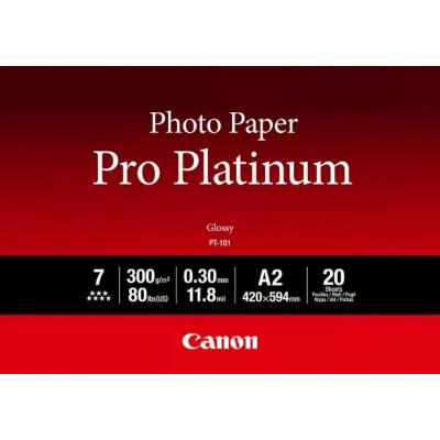 Фотопапір Canon A2 Pro Platinum Photo Paper PT-101 20с. (2768B067)