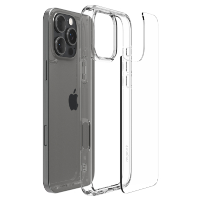 Чохол до мобільного телефона Spigen iPhone 16 Pro Max Ultra Hybrid Crystal Clear (ACS07992)