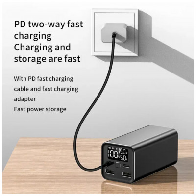 Зарядний пристрій Choetech GaN USB-C 20W QC3.0/PD/PPS (PD5010-EU-WH)