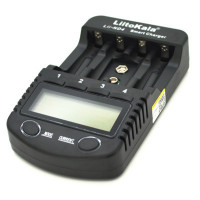 Зарядний пристрій для акумуляторів Liitokala 4 Slots, LED, Ni-Mh, Ni-Cd, AA, AAA, AAAA, С (Lii-ND4)