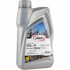 Трансмісійна олива JASOL GEAR OIL GL-5 75W-80 SEMISYNTHETIC, 1L (0325010)