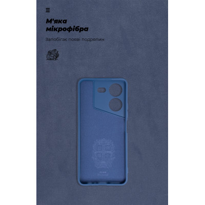 Чохол до мобільного телефона Armorstandart ICON Case Tecno Pova 5 4G Camera cover Dark Blue (ARM76689)