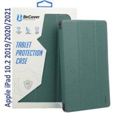 Чохол до планшета BeCover Tri Fold Hard Apple iPad 10.2 2019/2020/2021 Dark Green (709656) (709656)
