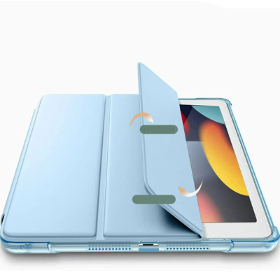 Чохол до планшета BeCover Tri Fold Hard Apple iPad 10.2 2019/2020/2021 Light Blue (711126)