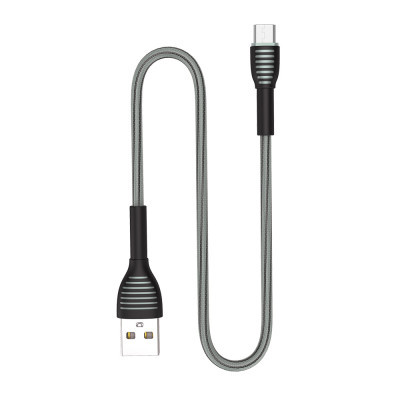 Дата кабель USB 2.0 AM to Micro 5P 1.0m ColorWay (CW-CBUM041-GR)