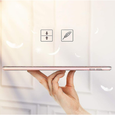 Чохол до планшета BeCover Tri Fold Hard Apple iPad 10.2 2019/2020/2021 Pink (711127)