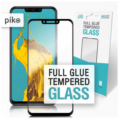 Скло захисне Piko Full Glue Huawei P Smart Plus (1283126487880)