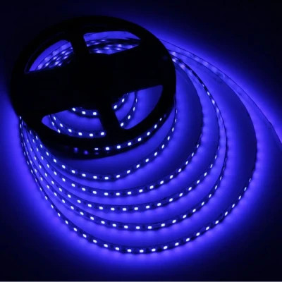 Світлодіодна стрічка LED-STIL 9,6 Вт/м 2835 120 діодів IP33 12 Вольт 130 lm СИНІЙ колір свічення (DFN2835-120A-IP33-B)