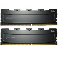 Модуль пам'яті для комп'ютера DDR3L 16GB (2x8GB) 1600 MHz Black Kudos eXceleram (EKBLACK3161611LAD)