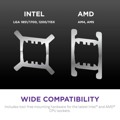 Система рідинного охолодження NZXT Kraken Elite 360mm AIO (RL-KN36E-B2)