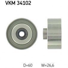 Ролик натягувача ременя SKF VKM 34102