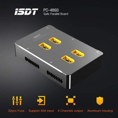 Зарядний пристрій для дрона iSDT PC-4860S LiPo Parallel Charging Board (HP0015.0023)