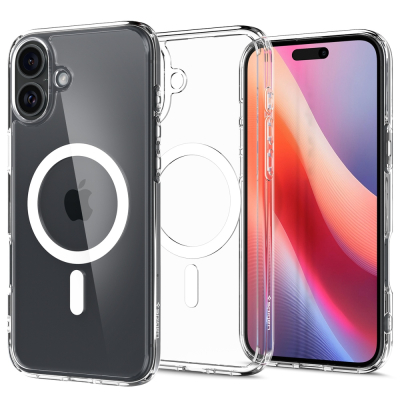 Чохол до мобільного телефона Spigen iPhone 16 Ultra Hybrid MagFit White (ACS08205)