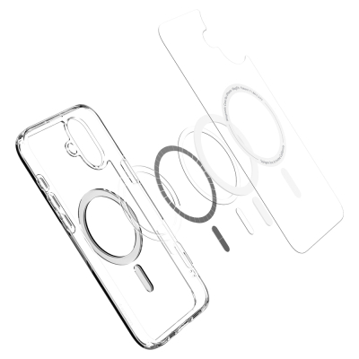 Чохол до мобільного телефона Spigen iPhone 16 Ultra Hybrid MagFit White (ACS08205)