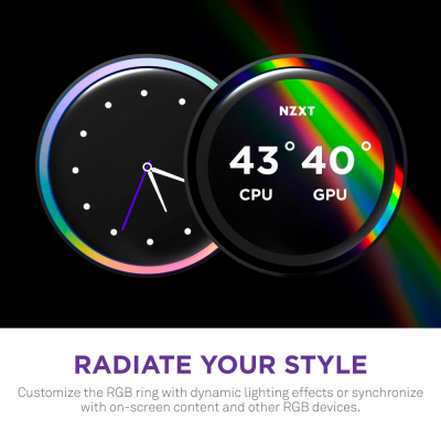 Система рідинного охолодження NZXT Kraken Elite RGB 360mm AIO (RL-KR36E-B2)