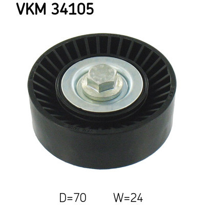 Ролик натягувача ременя SKF VKM 34105