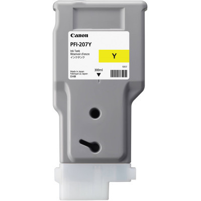 Картридж Canon PFI-207Y 300ml yellow (8792B001)