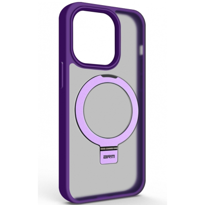 Чохол до мобільного телефона Armorstandart Unit Stand Apple iPhone 15 Pro Purple (ARM70577)