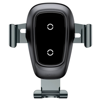 Зарядний пристрій Baseus Metal Wireless Charger Gravity Car MountTarnish (WXYL-B (676867)