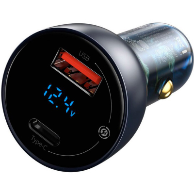 Зарядний пристрій Baseus Particular Digital Display QC+PPS Dual Quick Charger (872351)