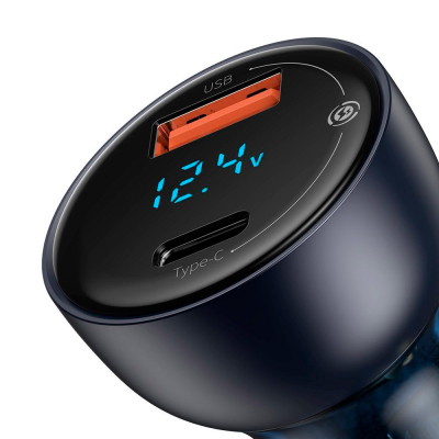 Зарядний пристрій Baseus Particular Digital Display QC+PPS Dual Quick Charger (872351)